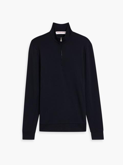 ORLEBAR BROWN Neilson merino wool half-zip sweater