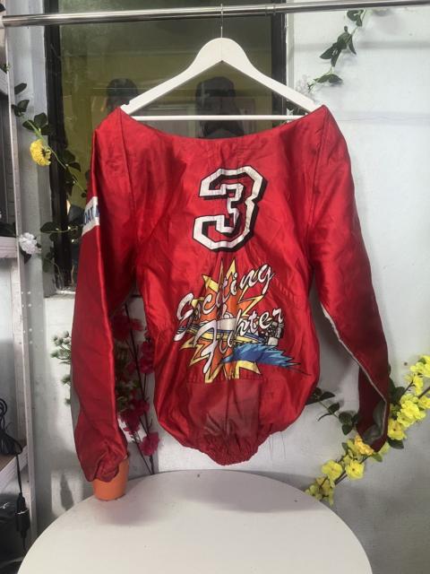 Other Designers Vintage Racing Motorboat Big Logo Over Print