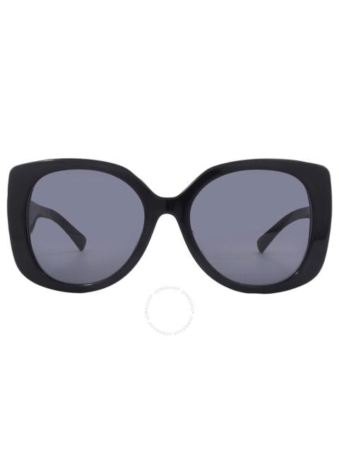 VERSACE Versace Dark Grey Butterfly Sunglasses VE4387F GB1/87 56