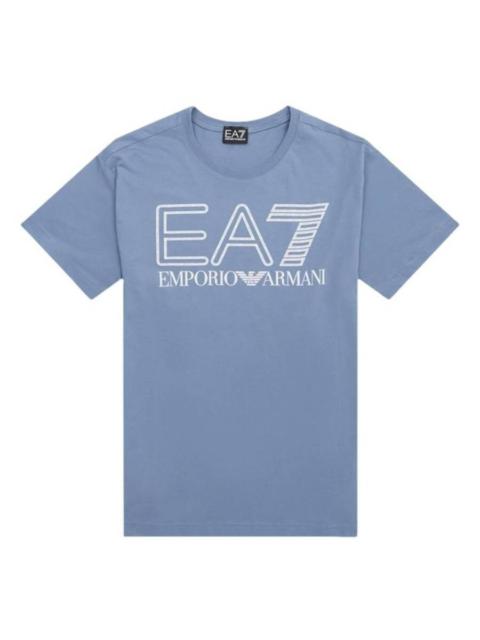 EMPORIO ARMANI Emporio Armani Oversized EA7 Logo T-Shirt