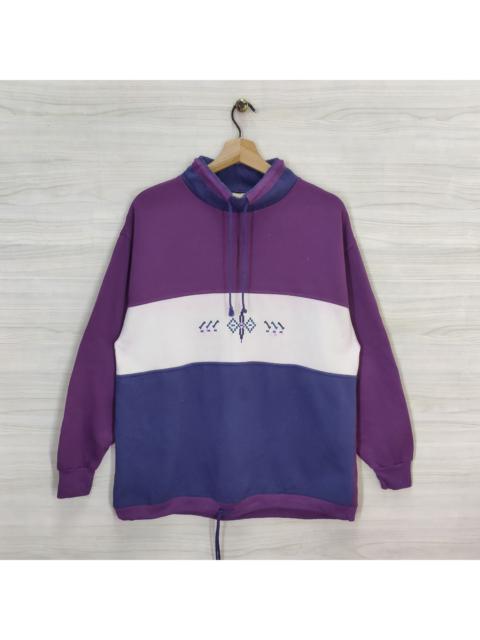 Other Designers Vintage - Vtg 90s Colorblock Sweater