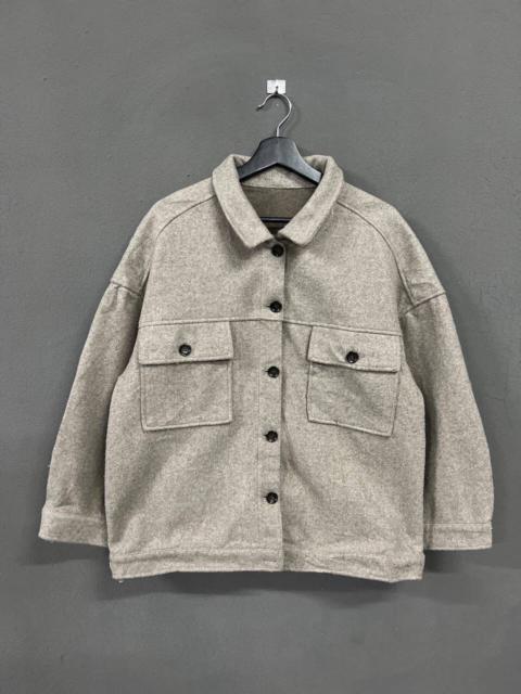 Other Designers Japanese Brand - SHACKET DOUBLE POCKET IN WOOL