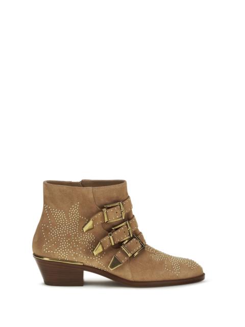 Chloé Chloé Suede Susan Boots Dusty Rose