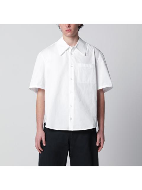 Séfr Sefr Waylon White Cotton Poplin Shirt Men