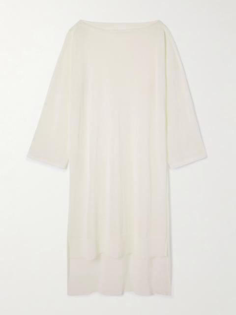Alaïa Linen And Silk-blend Kaftan
