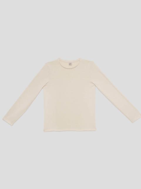 BASERANGE Silk Long Sleeve Tee - Wild Silk Jersey