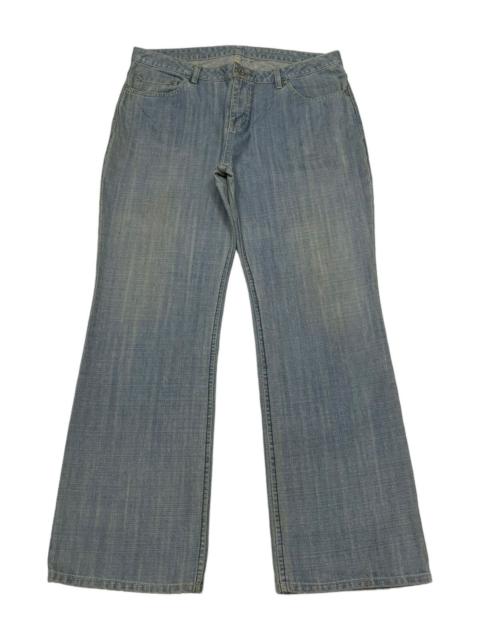 Other Designers Vintage - MASTERPIECE HECTIC FLARE BAGGY DENIM JEANS