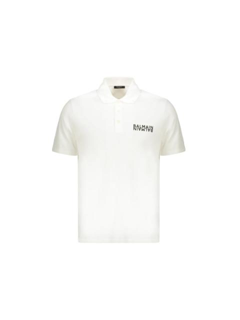Balmain Balmain Cotton Polo Shirt Men