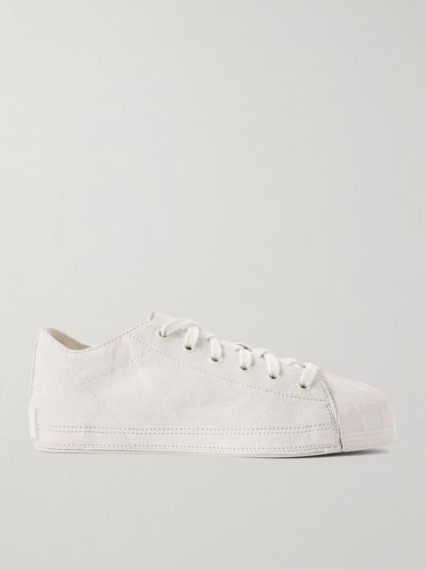 Y-3 + Y-3 Nizzastar Lo suede sneakers White