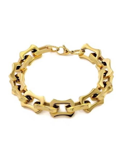 Streetwear - Square Links Necklace Chain Bracelet