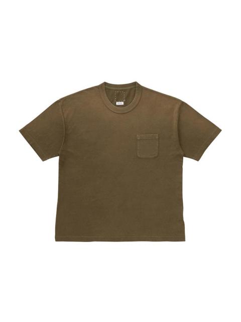 visvim JUMBO TEE S/S CRASH OLIVE