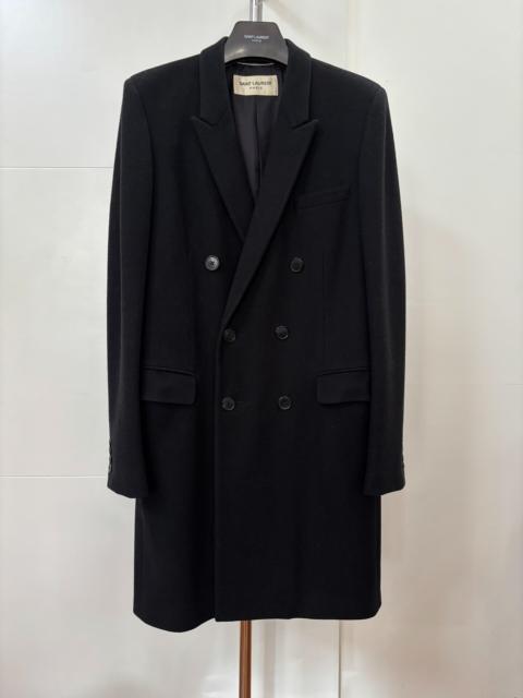 SAINT LAURENT Saint Laurent SLP 13FW876B Autumn/Winter Wool Coat