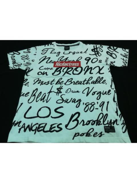 Other Designers Hype - Ill's Different Rich Actress Over Printed Thug Squad Tee