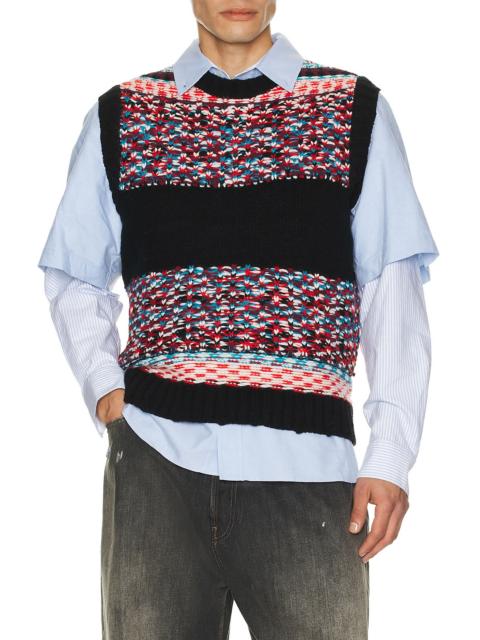 Andersson Bell Nordic Crew Neck Vest