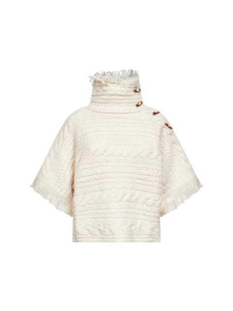 Isabel Marant Étoile Marant Etoile Women Ecru Cable Knit Blanche Sweater