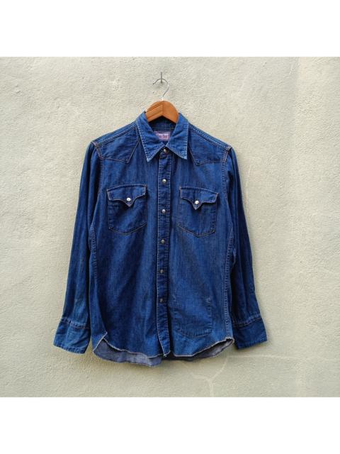 Other Designers Japanese Brand - Blue Blue Shirt Button up