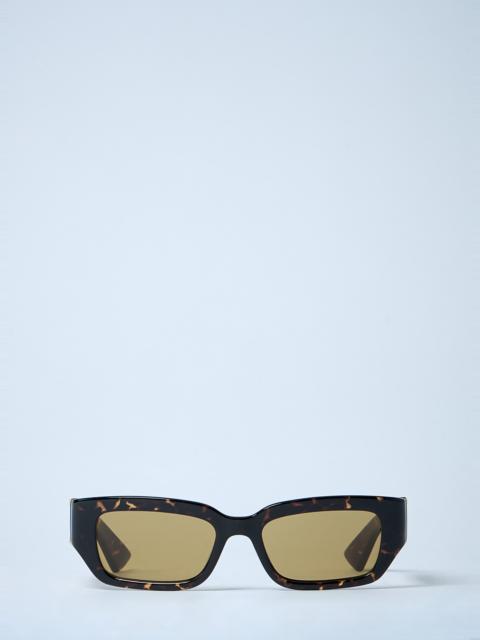 Bottega Veneta Dash Rectangular Sunglasses