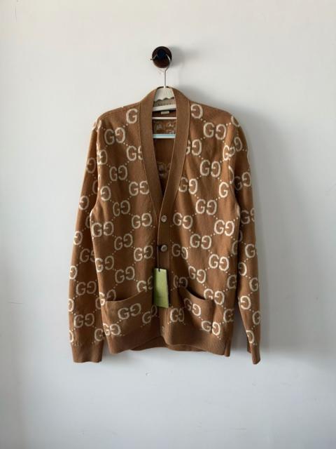 GUCCI Gucci All-Over Print Cardigan