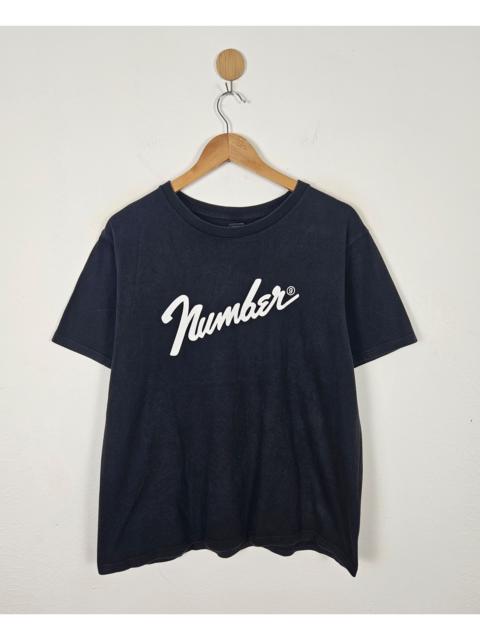 NUMBER (N)INE Number Nine Fender logo shirt