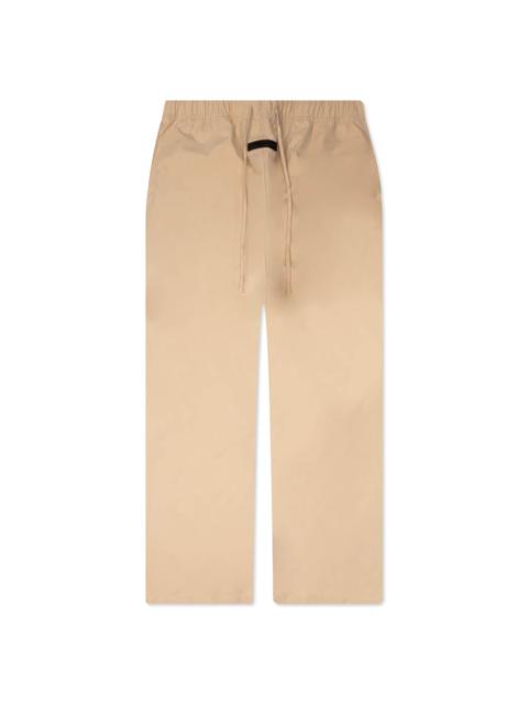 ESSENTIALS WOMEN'S RELAXED TROUSER - SAND