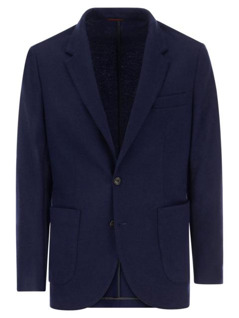 Brunello Cucinelli Brunello Cucinelli Men Cashmere Jersey Blazer With Patch Pockets