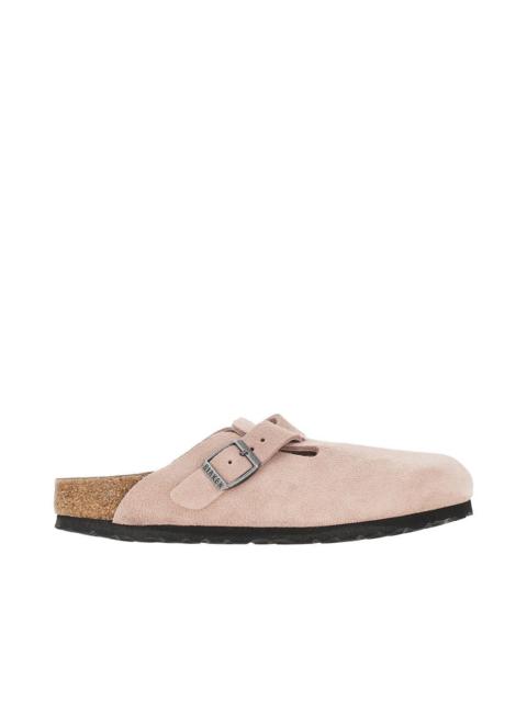 BIRKENSTOCK SUEDE LEATHER 'BOSTON' SABOT