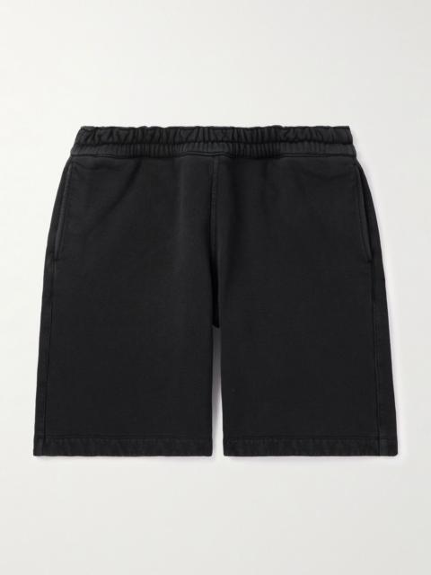 Our Legacy Plage Straight-Leg Cotton-Jersey Shorts Black