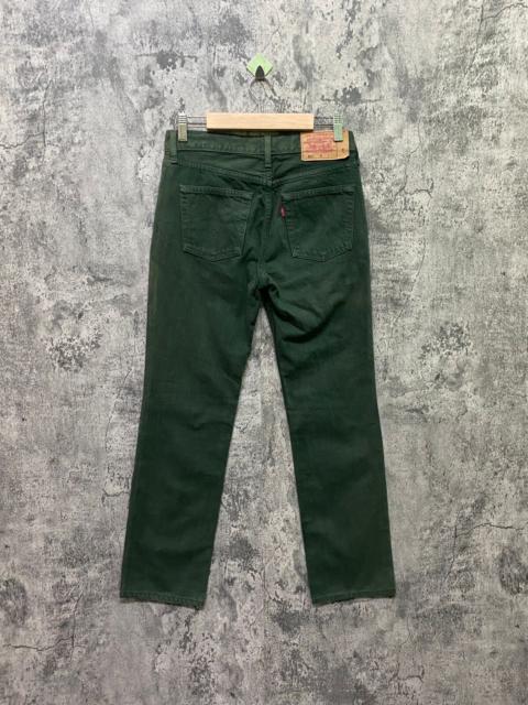 Other Designers Vintage 90s Levi's 501 Green Faded Jeans