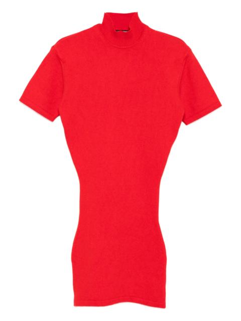 JACQUEMUS high-neck short-sleeve T-shirt