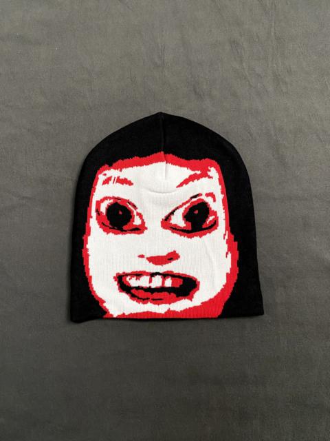 Other Designers Japanese Brand - Deadstock Ahenobarbus No Cuff Knit Gray Beanie BLK Hats OS