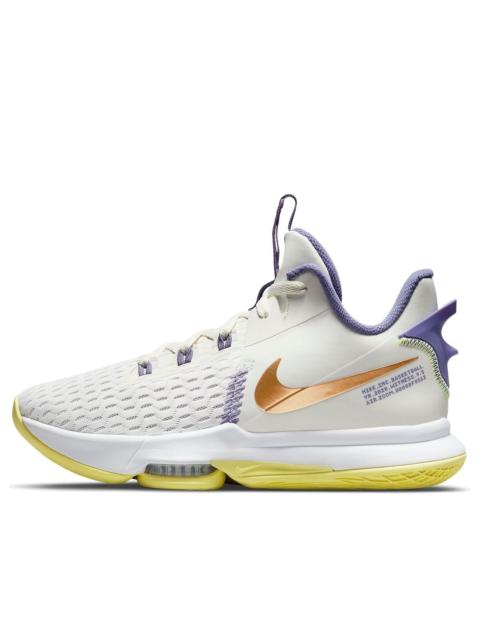 Nike Nike LeBron Witness 5 EP 'Summit White Metallic Bronze' CQ9381-102