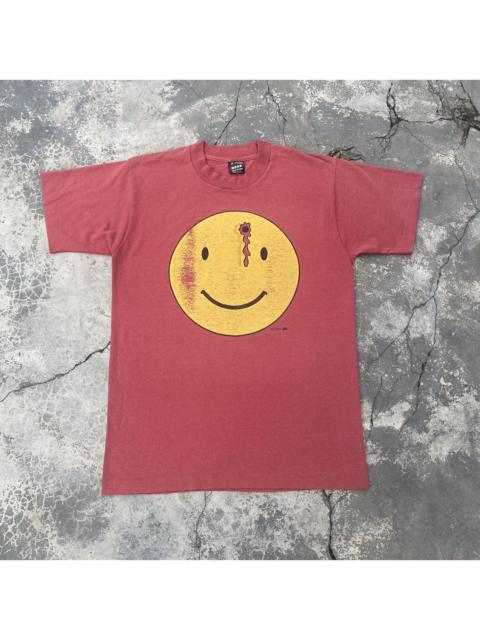Other Designers Vintage - 🔥VERY RARE🔥 1989 Head Shotted Smiley tee
