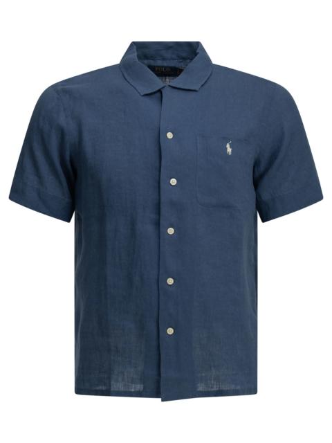 Polo Ralph Lauren Polo Ralph Lauren Classic-fit Linen Shirt Blue Men