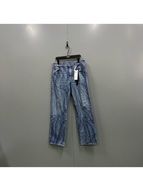 Louis Vuitton Louis Vuitton lv × Yayoi Kusama Kusama joint pumpkin pattern all-over print jeans