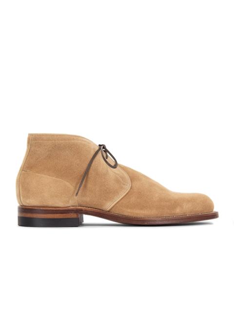 VIBERG Uplands - Peanut Papillon Calf Suede (Leather Sole)
