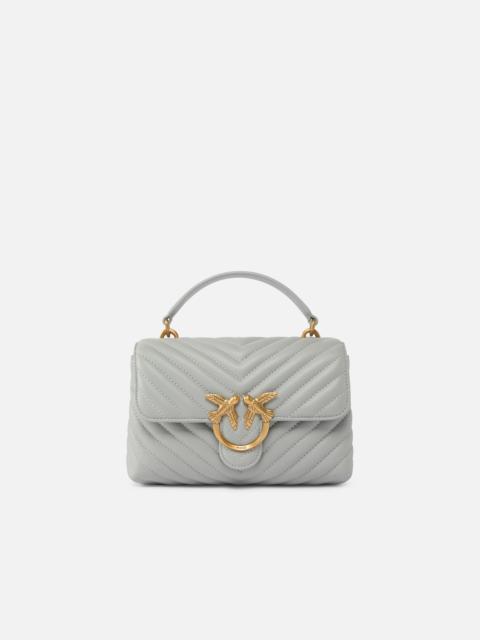 PINKO MINI HANDBAG LADY LOVE BAG PUFF CHEVRON