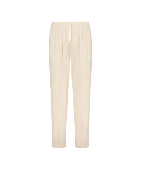 COTTON SILK FLUID TWILL LIGHT PANT
