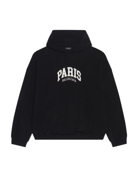 BALENCIAGA Balenciaga Cities Paris Hoodie Wide Fit 'Black'