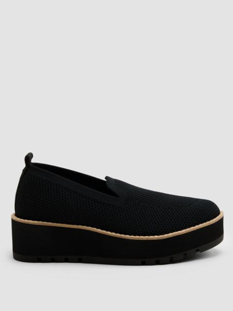 EILEEN FISHER Ergos Recycled Stretch Knit Platform Loafer