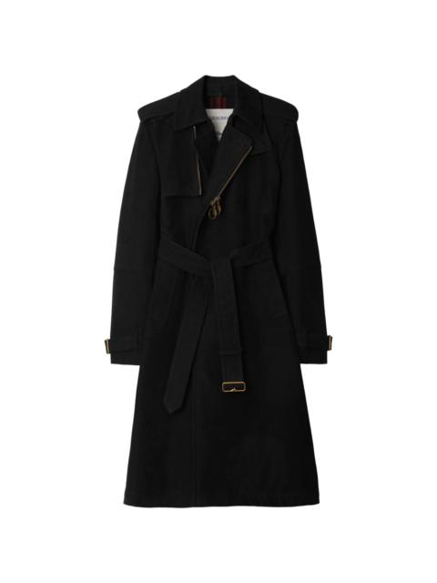 belted trench coat