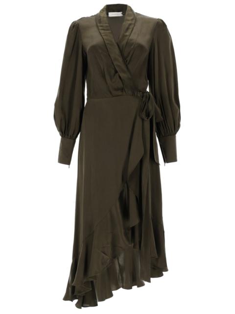 Zimmermann ABITO WRAP MIDI IN SETA