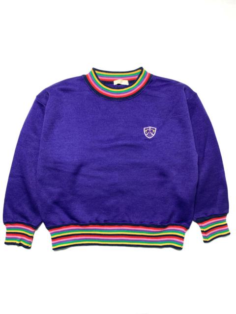 Other Designers Japanese Brand - Rainbow Ringer Crewneck Sweatshirt