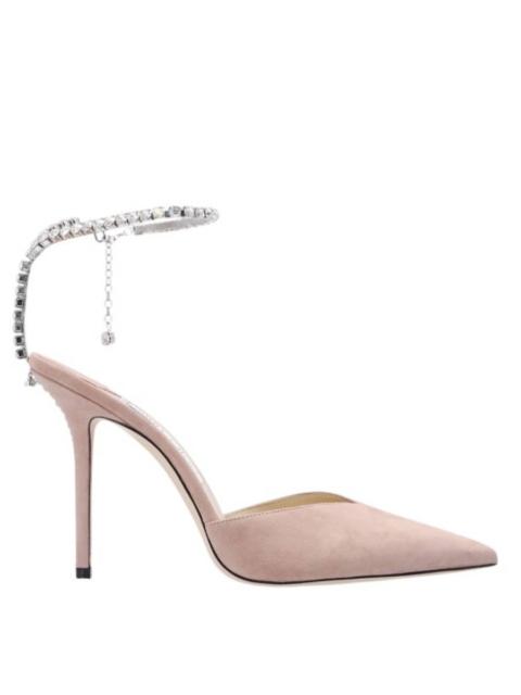 JIMMY CHOO Open Box - Jimmy Choo Saeda Crystal Embellishment Pumps, Brand Size 38 ( US Size 8 )