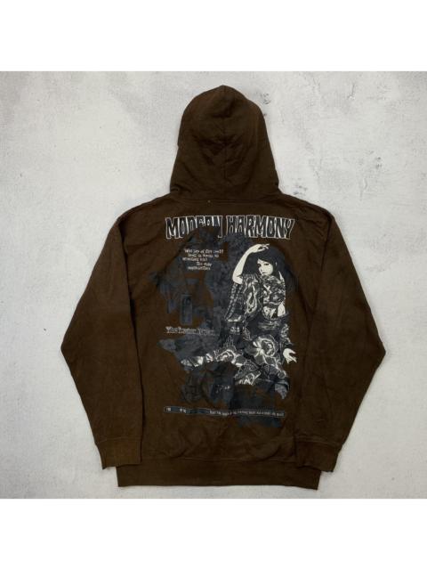 Other Designers Japanese Brand - Bullet Noise The Fusion Japan Modern Harmony Hoodie