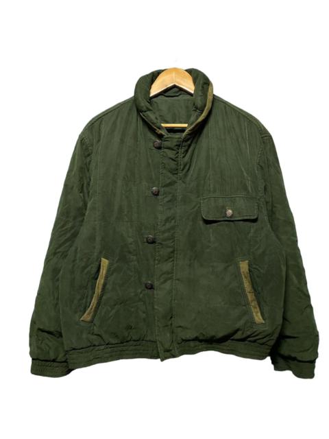 Other Designers Vintage 80s Les Copains Green Bomber Jacket