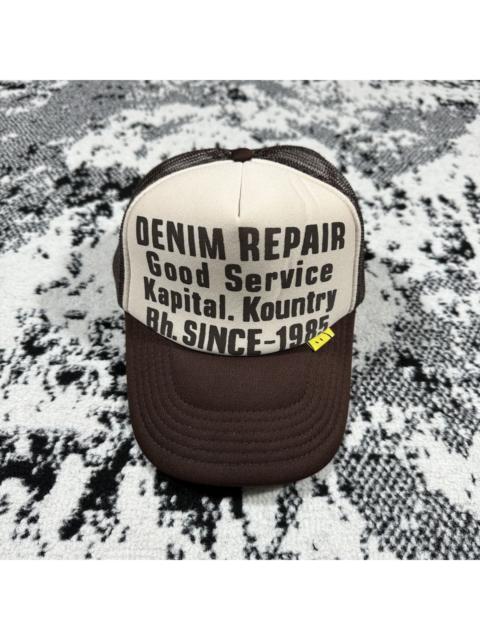 KAPITAL DENIM REPAIR SERVICE TRUCK CAP