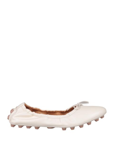 Tod's Cream Women's Ballet Flats