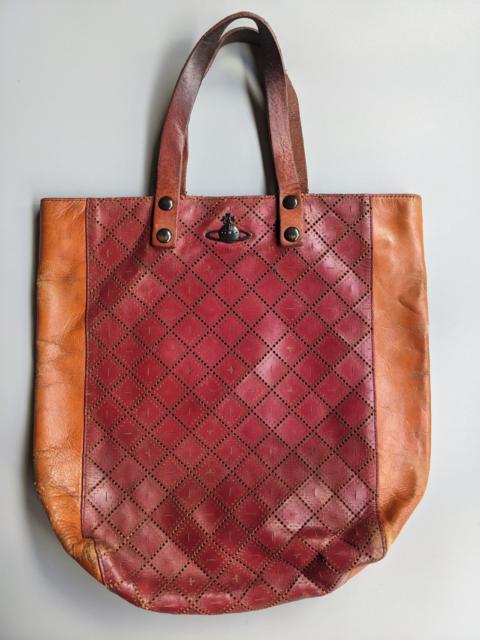 Vivienne Westwood Vivienne Westwood leather orb logo tote