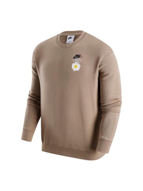 Nike Nike HBR Statement Sweater 'Tan White' HJ0836-247