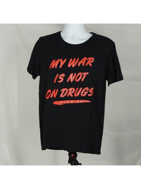 Ksubi Tsubi My War is Not On Drugs Shirt Black Red